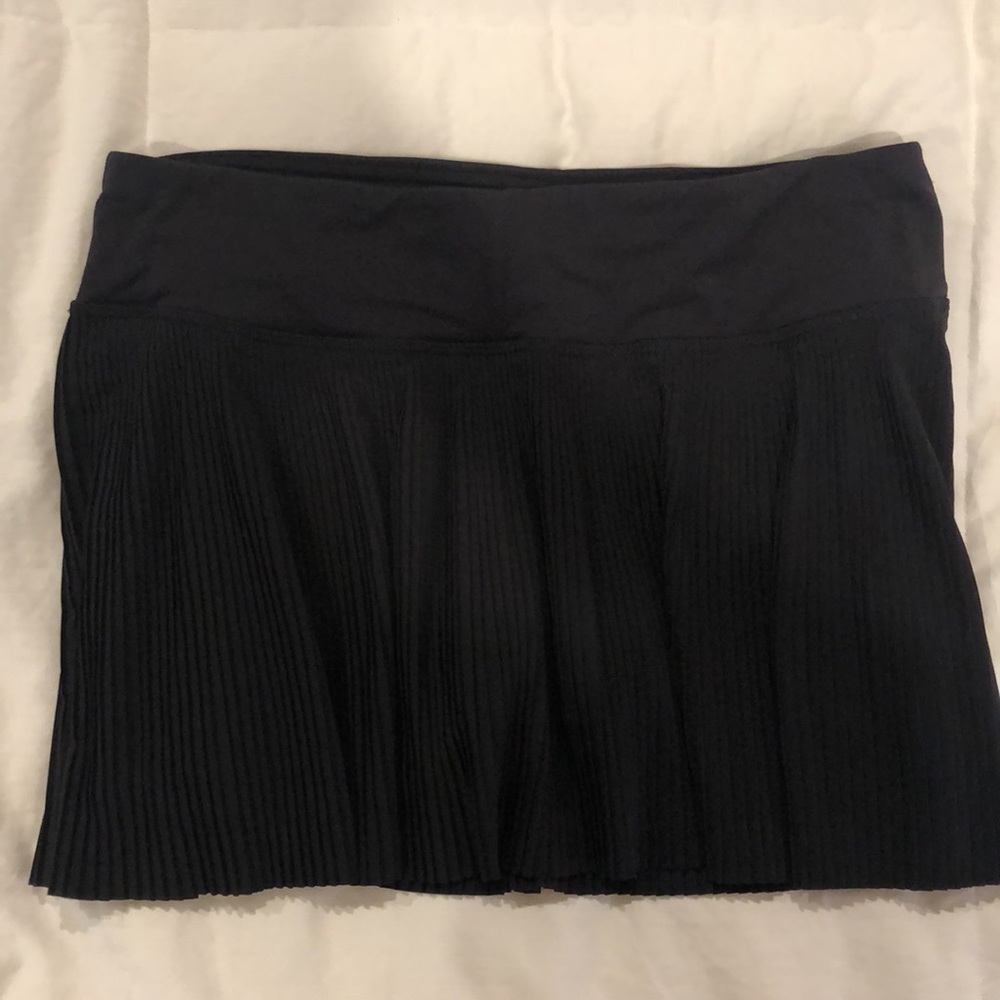 Black Lululemon Pleated Skirt